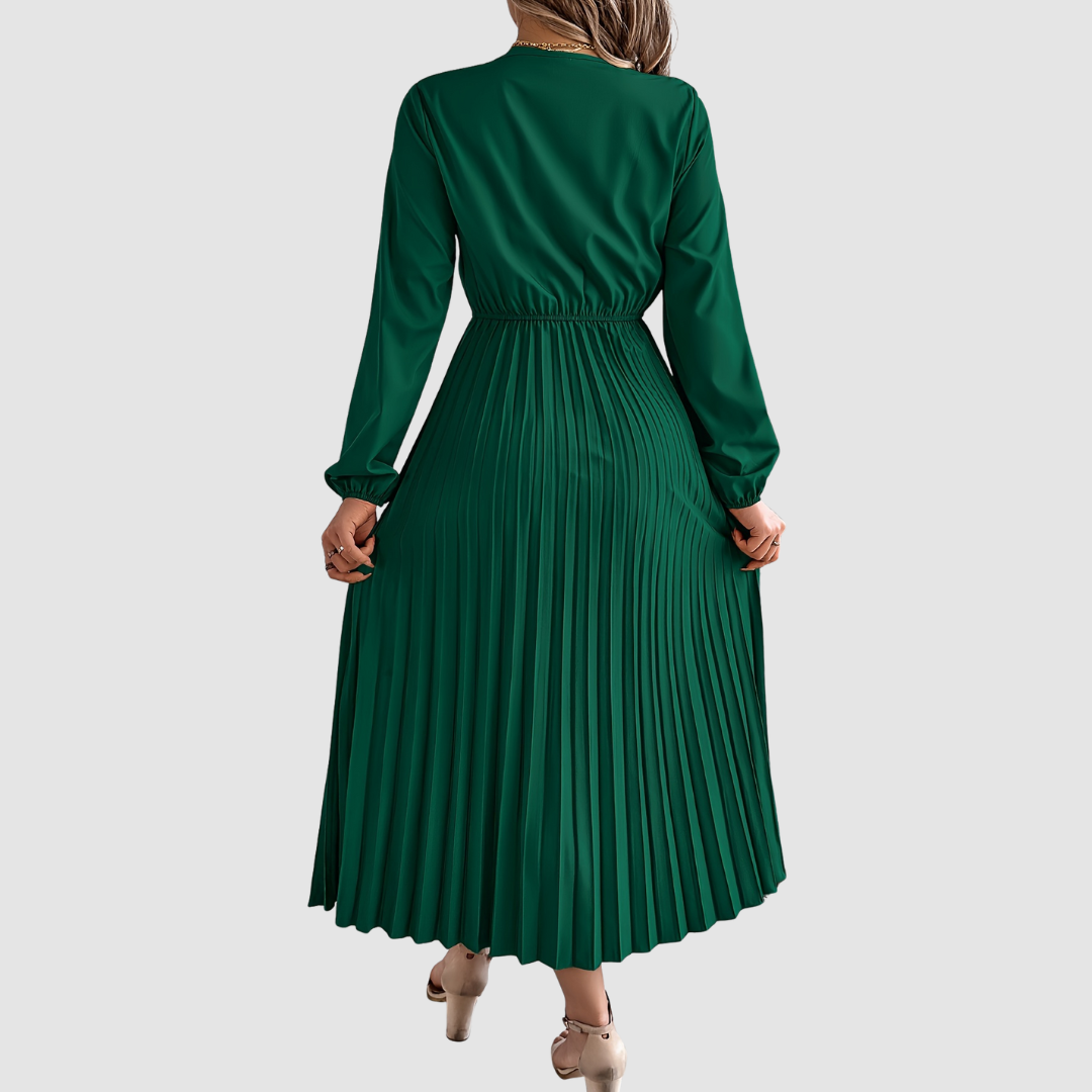 AERIS LONDON™| Rosalind Quinn | Lace V-Neck A-Line Dress