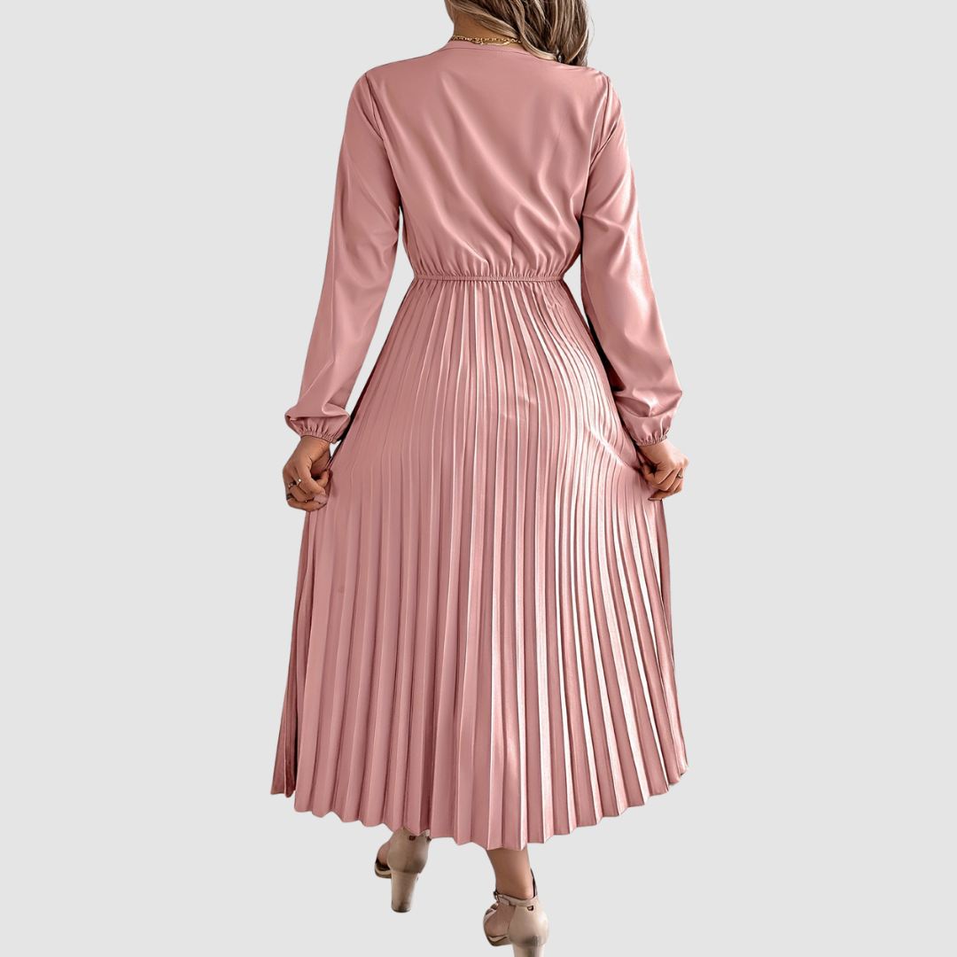 AERIS LONDON™| Rosalind Quinn | Lace V-Neck A-Line Dress