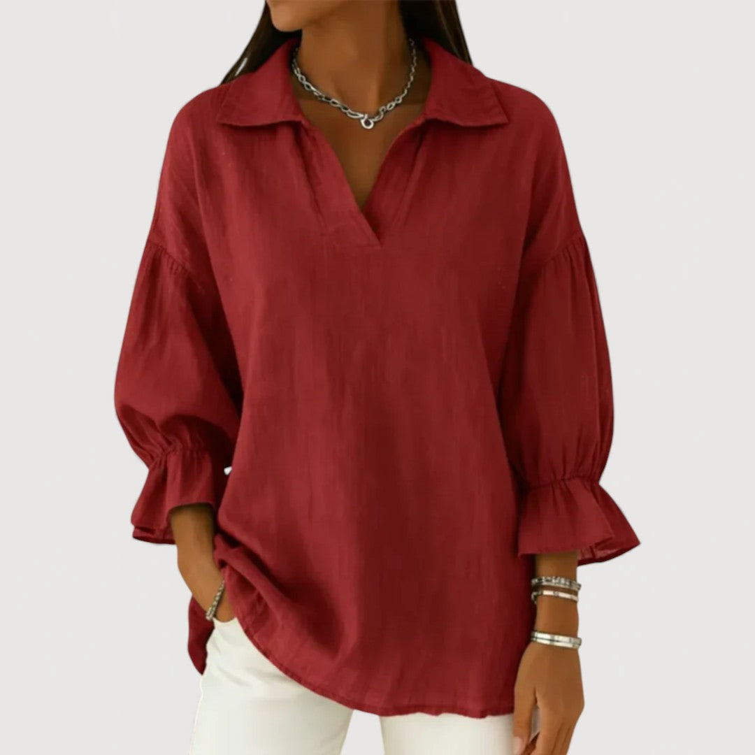 AERIS LONDON™| MIRELDA – FLOWY BLOUSE