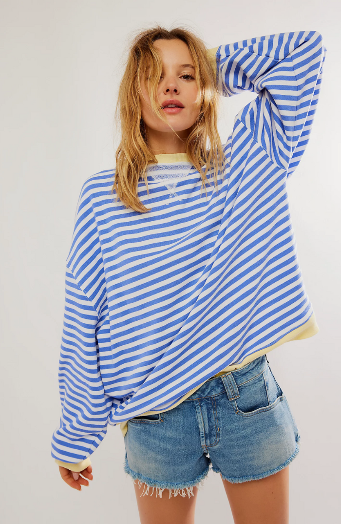 AERIS LONDON™| Ashley | Playful Striped Sweater