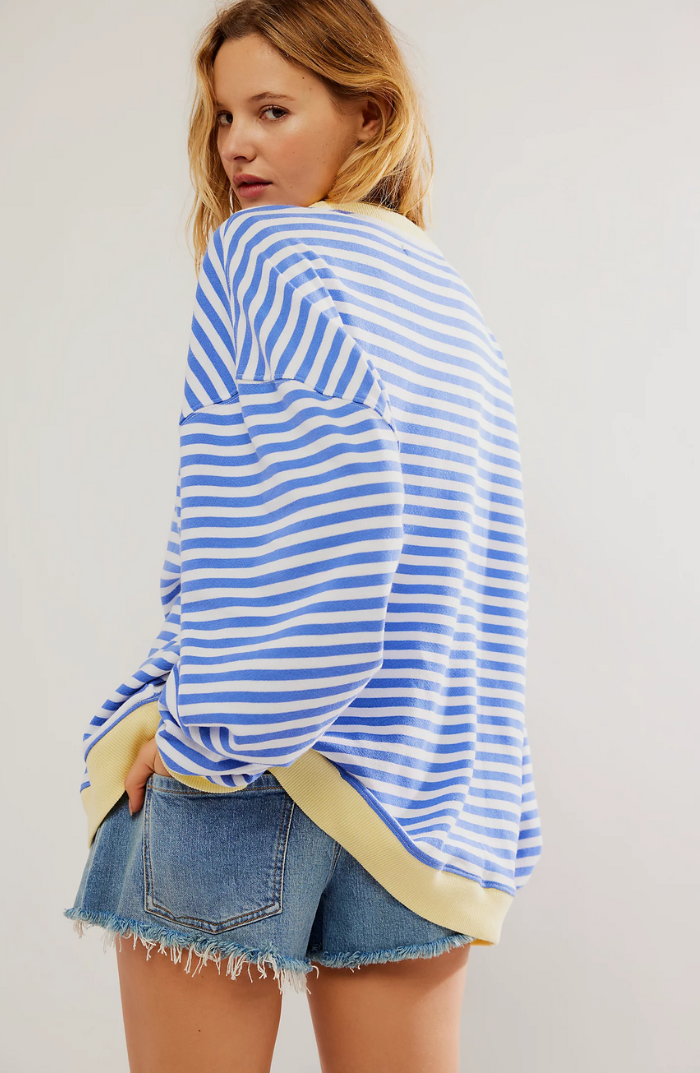 AERIS LONDON™| Ashley | Playful Striped Sweater