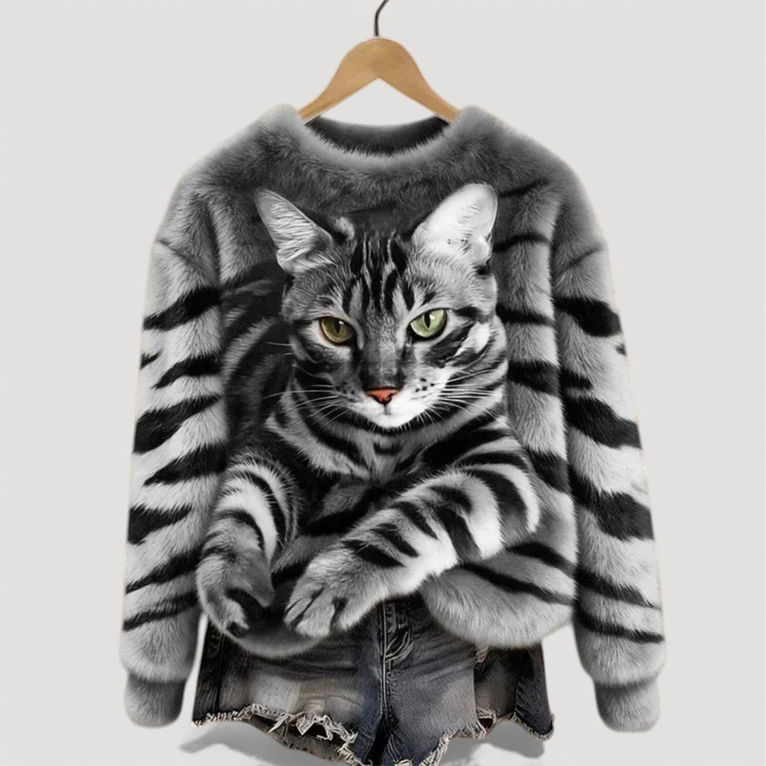 CLAUDINE – COSY CAT JUMPER