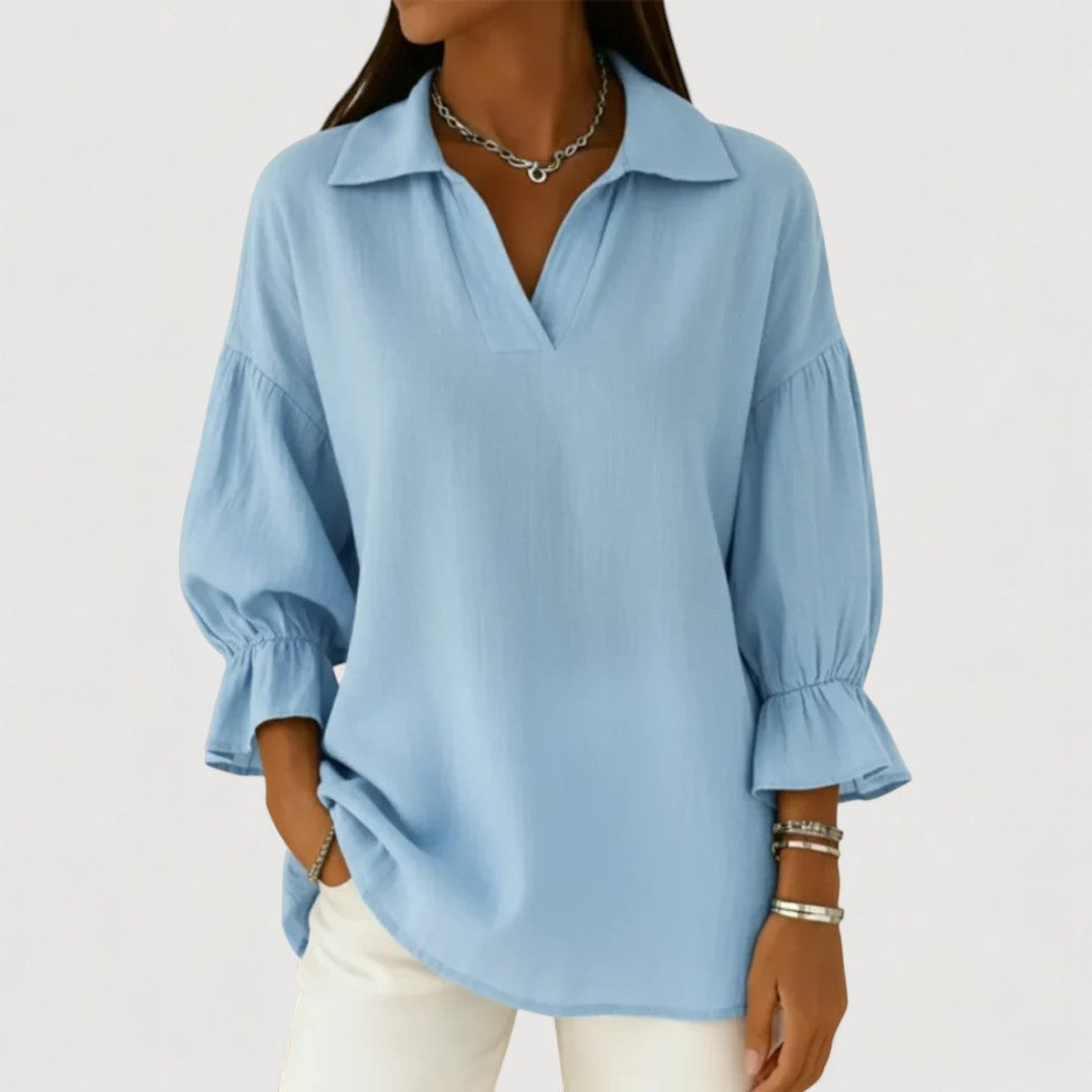 AERIS LONDON™| MIRELDA – FLOWY BLOUSE