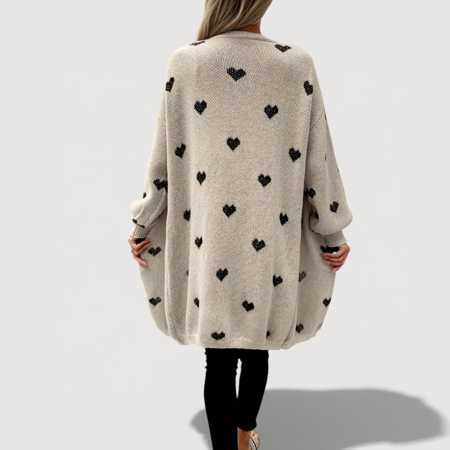 AERIS LONDON™| NERI – HEART CARDIGAN