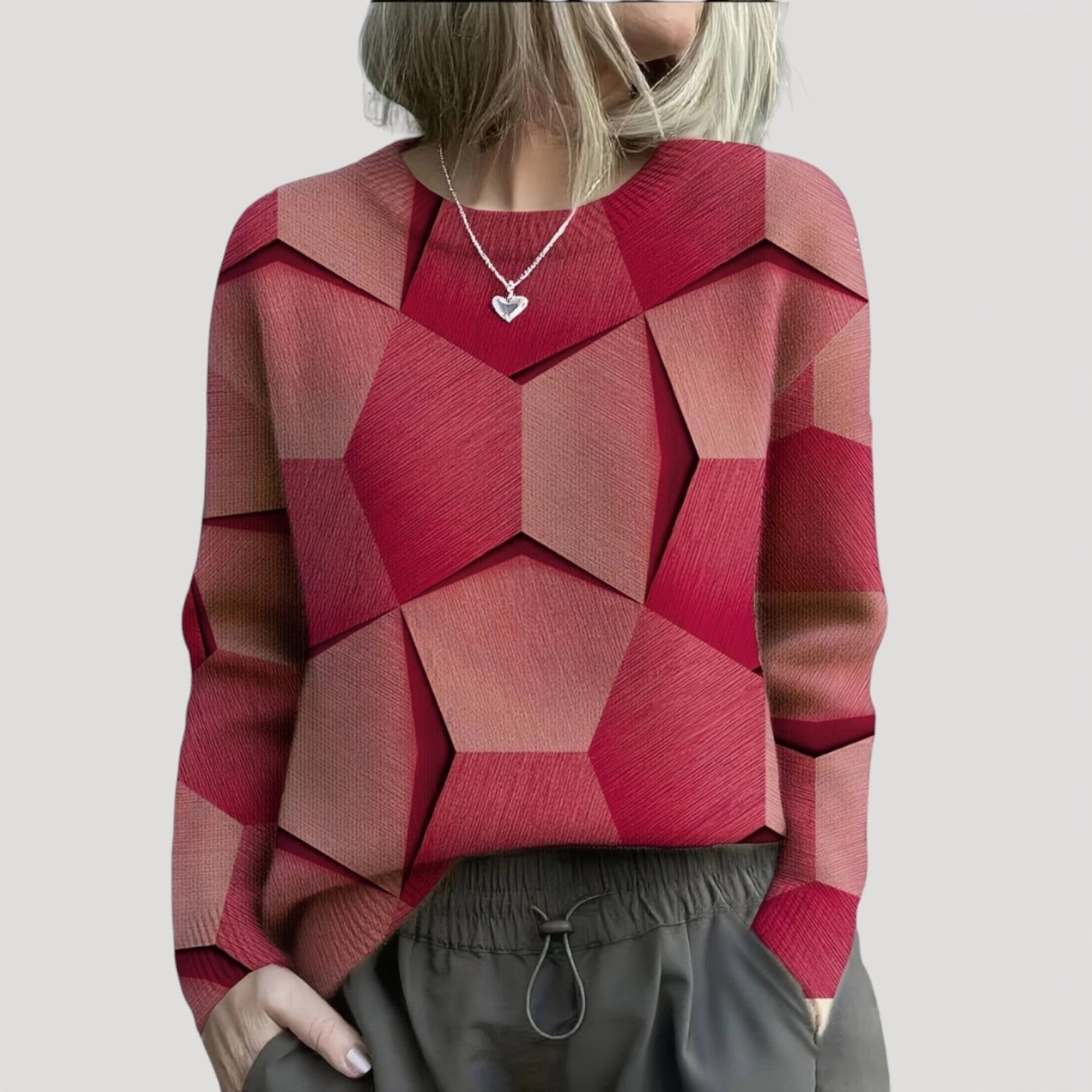 AERIS LONDON™| JOYCE – GEOMETRIC JUMPER
