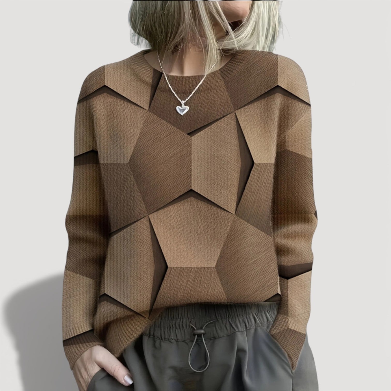 AERIS LONDON™| JOYCE – GEOMETRIC JUMPER