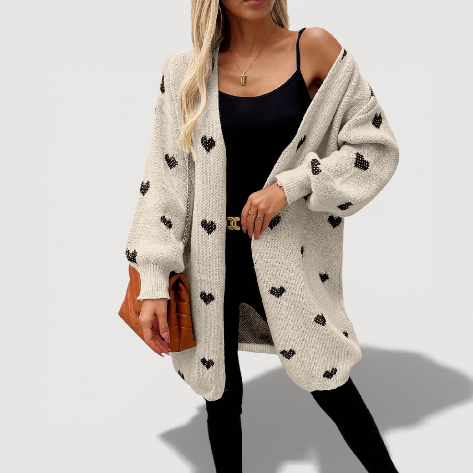 AERIS LONDON™| NERI – HEART CARDIGAN