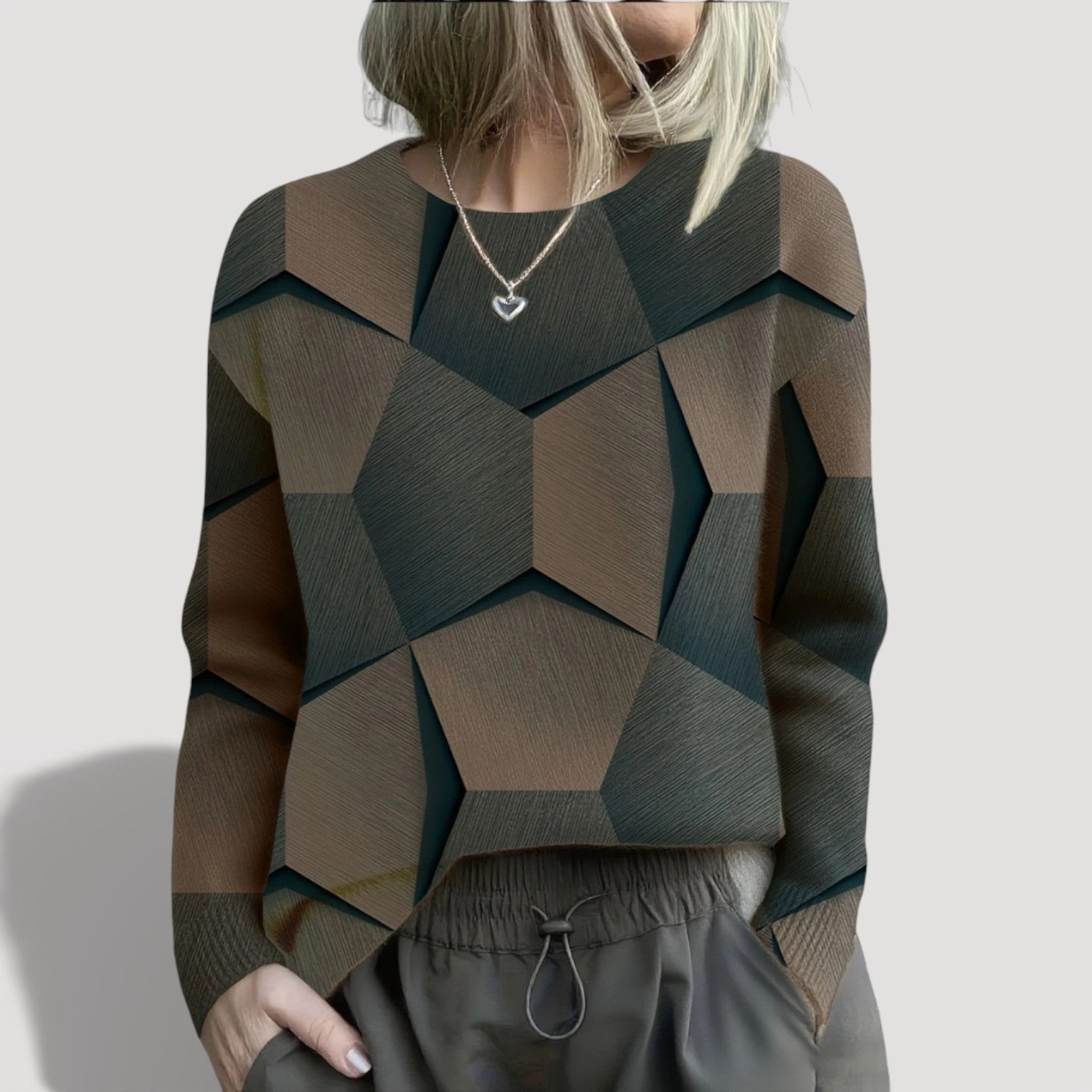 AERIS LONDON™| JOYCE – GEOMETRIC JUMPER
