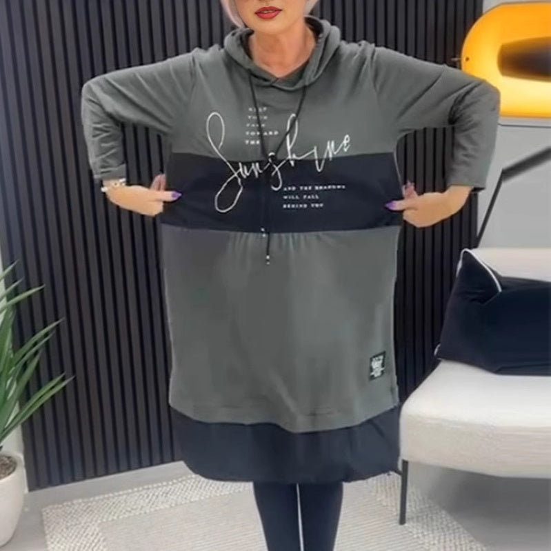 AERIS LONDON™| MADELEINE - Casual Hooded Dress