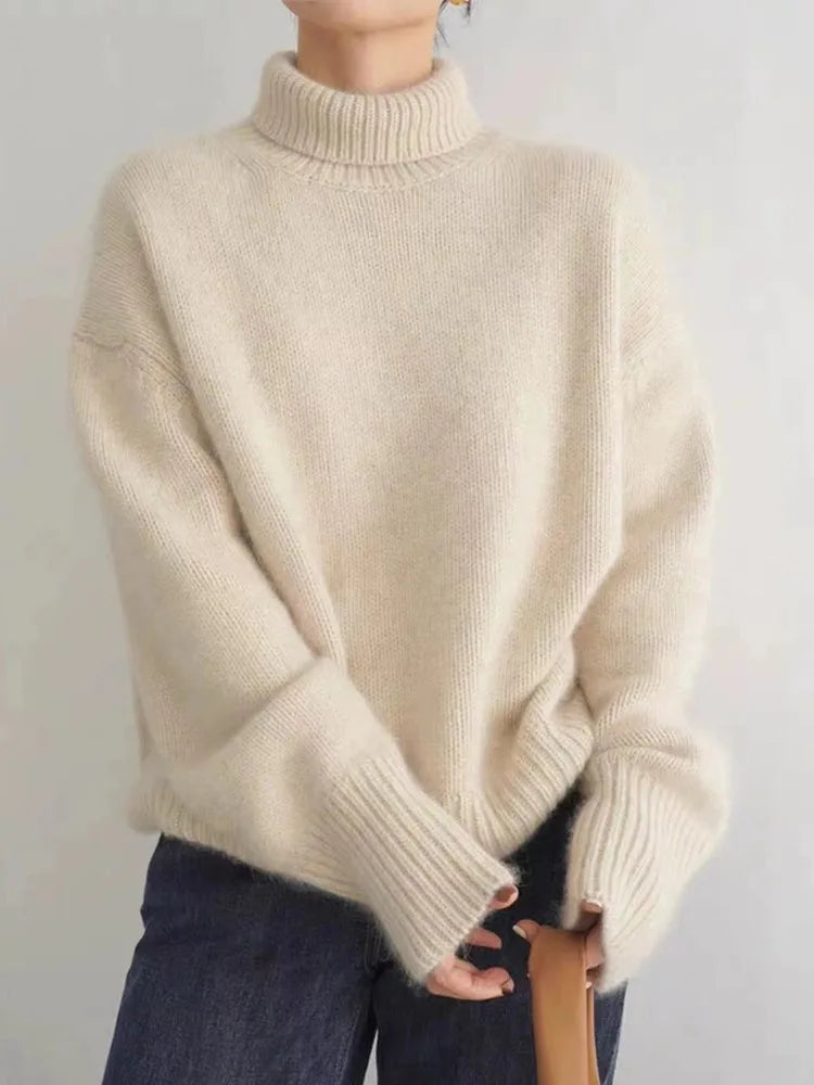 AERIS LONDON™| MARIANNE| Luxe Turtleneck Sweater