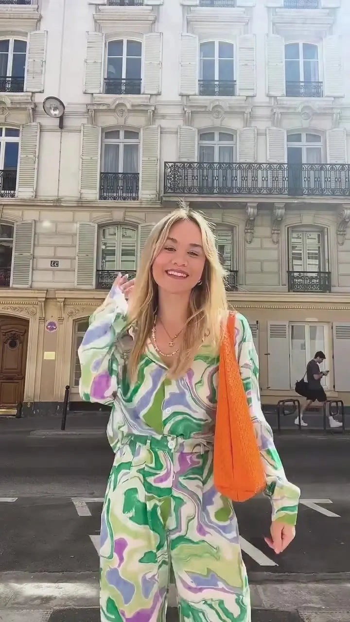 AERIS LONDON™| Zyra - Bold Swirl Print Set