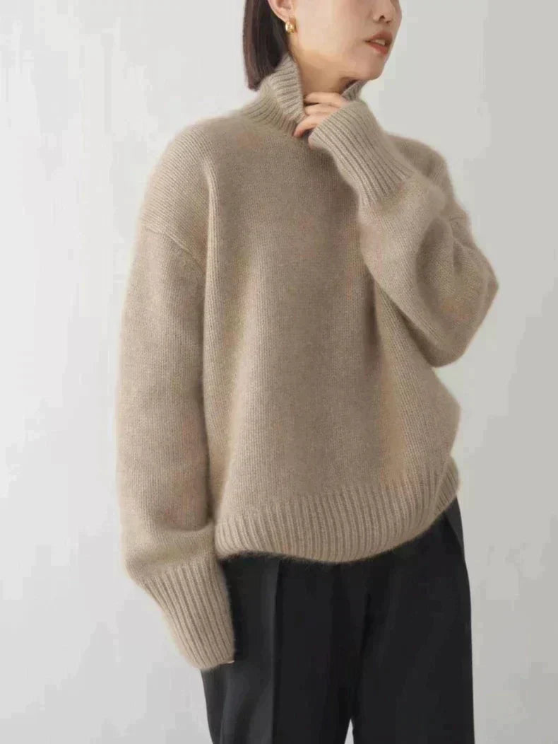 AERIS LONDON™| MARIANNE| Luxe Turtleneck Sweater