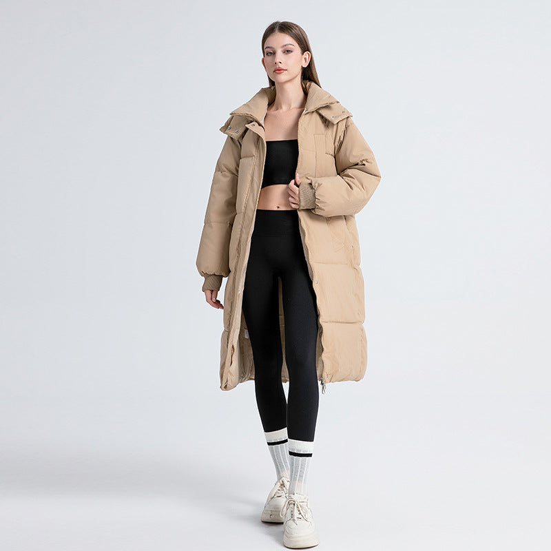 AERIS LONDON™| GIGATY™ - Classic Hooded Long Puffer Coat