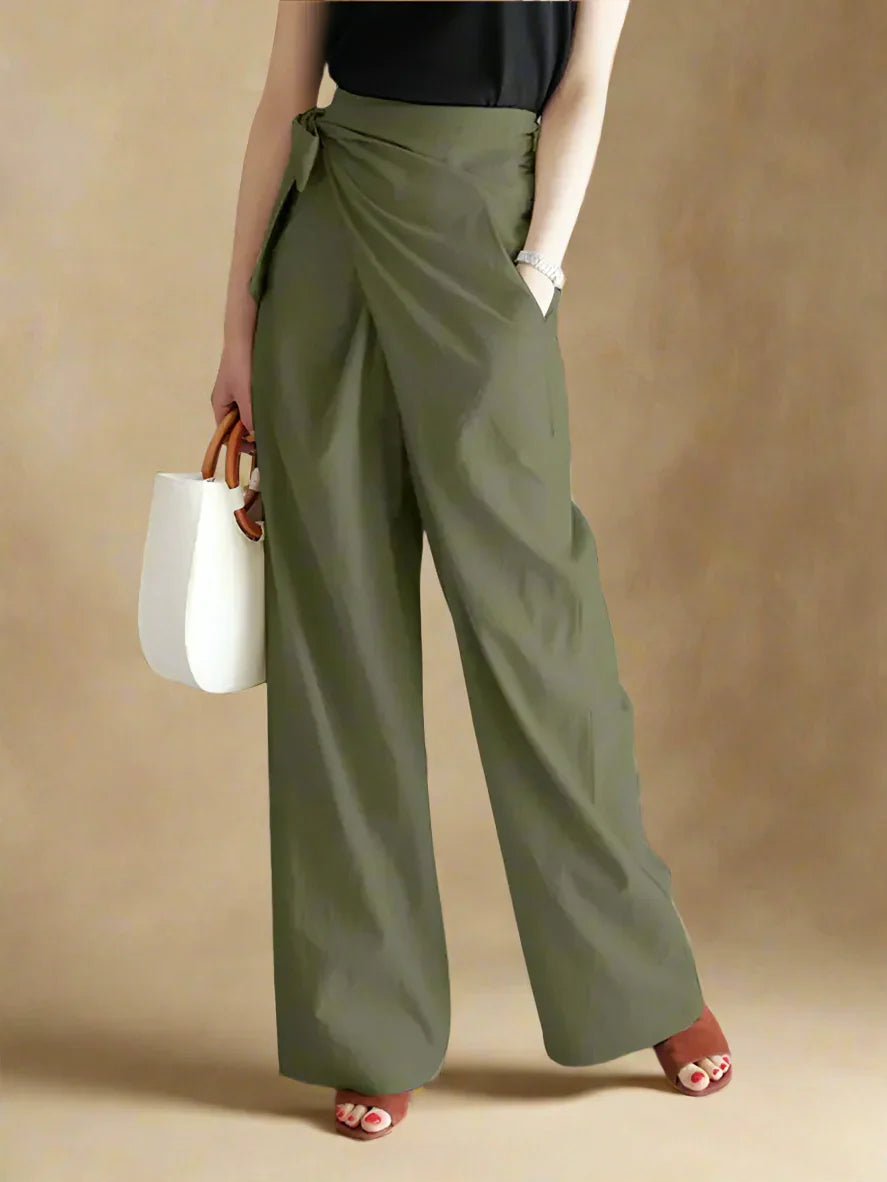 AERIS LONDON™| AMARA VIVIENNE DRAPED PANT