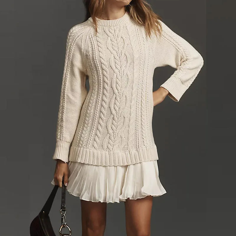 AERIS LONDON™| Eira | Classic Sweater Dress