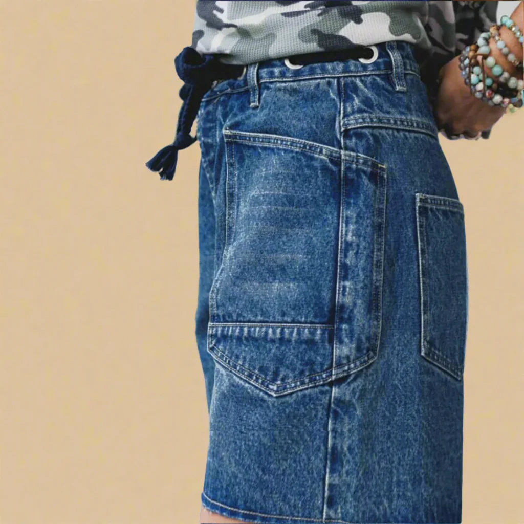 AERIS LONDON™| FRANCESCA LIVIA ROPE BELT BERMUDA