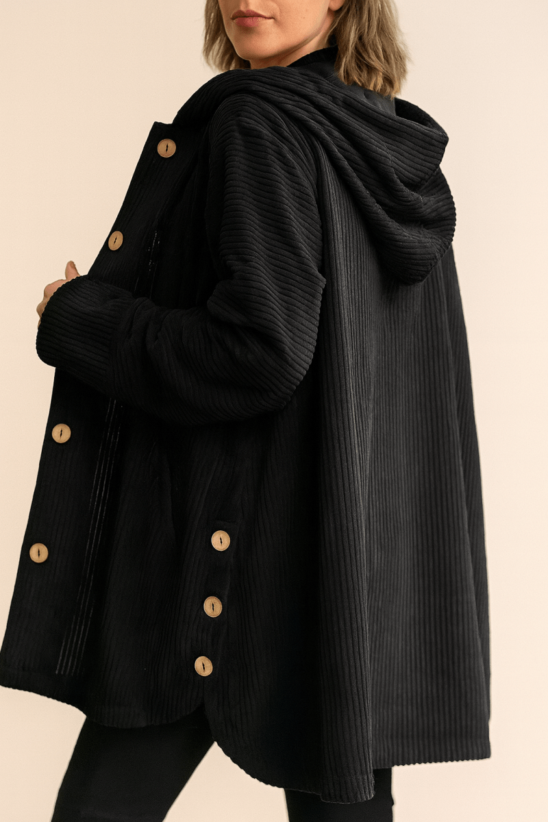 INDIA | Hooded Corduroy Jacket