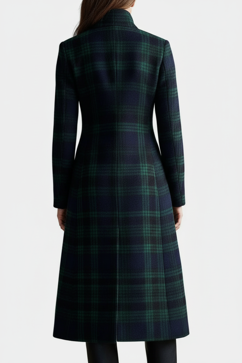 AERIS LONDON™| Mireille | Timeless Plaid Coat