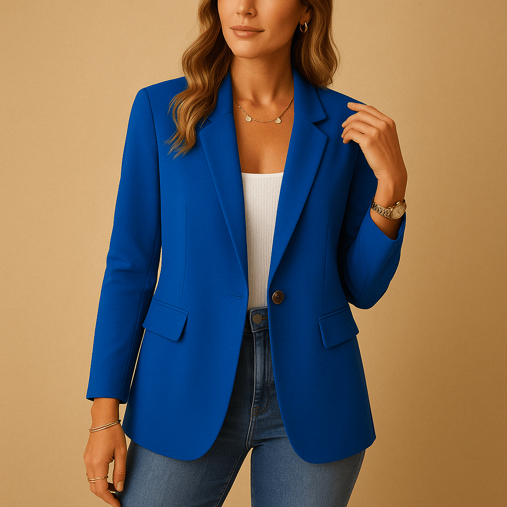AERIS LONDON™| LENA | CUSTOM-FIT STRETCH BLAZER