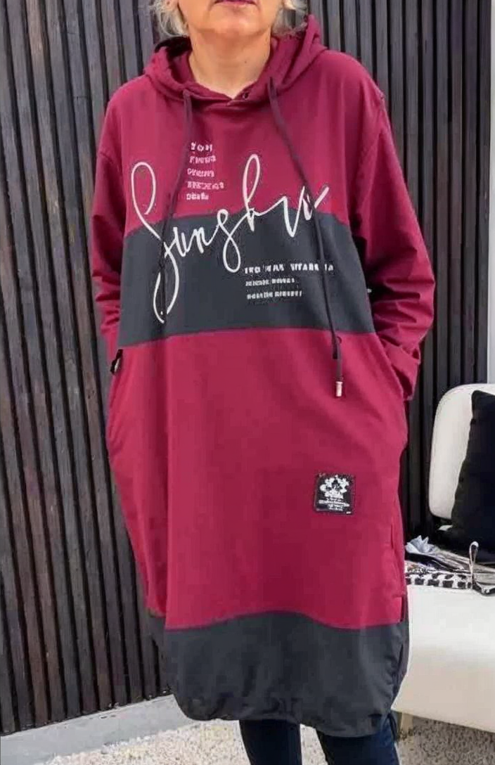 AERIS LONDON™| MADELEINE - Casual Hooded Dress