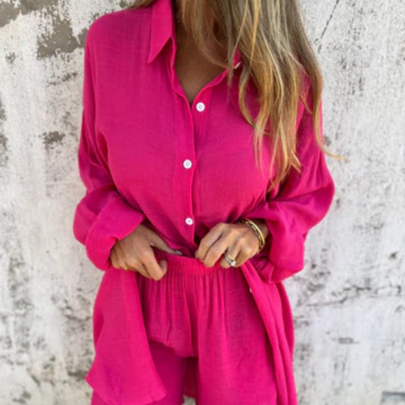 AERIS LONDON™| Carmen - Relaxed Polo Set