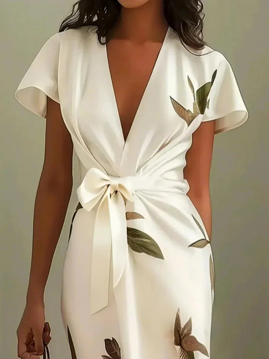 Brenna | Elegant Wrap Dress 