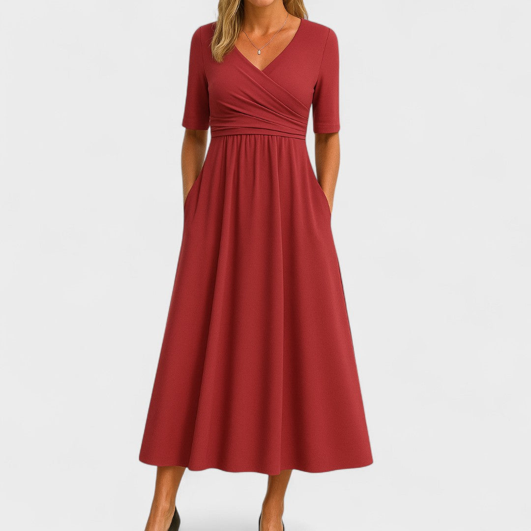 Ida | Elegant Midi Dress 