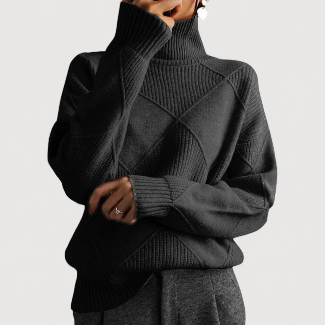 COURTNEY – TURTLENECK KNIT