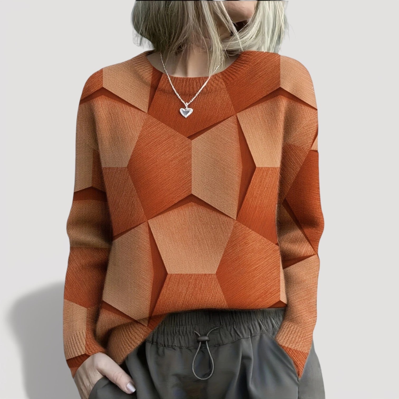 AERIS LONDON™| JOYCE – GEOMETRIC JUMPER