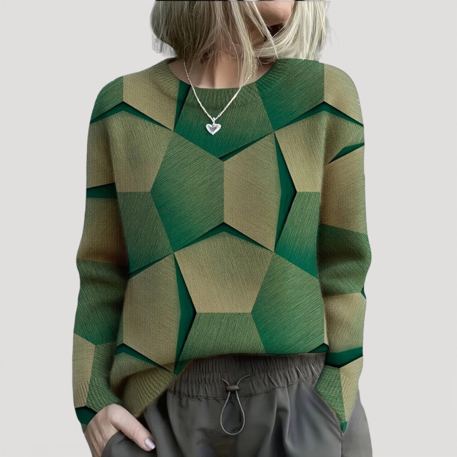 AERIS LONDON™| JOYCE – GEOMETRIC JUMPER