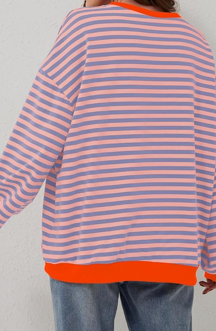 AERIS LONDON™| Ashley | Playful Striped Sweater