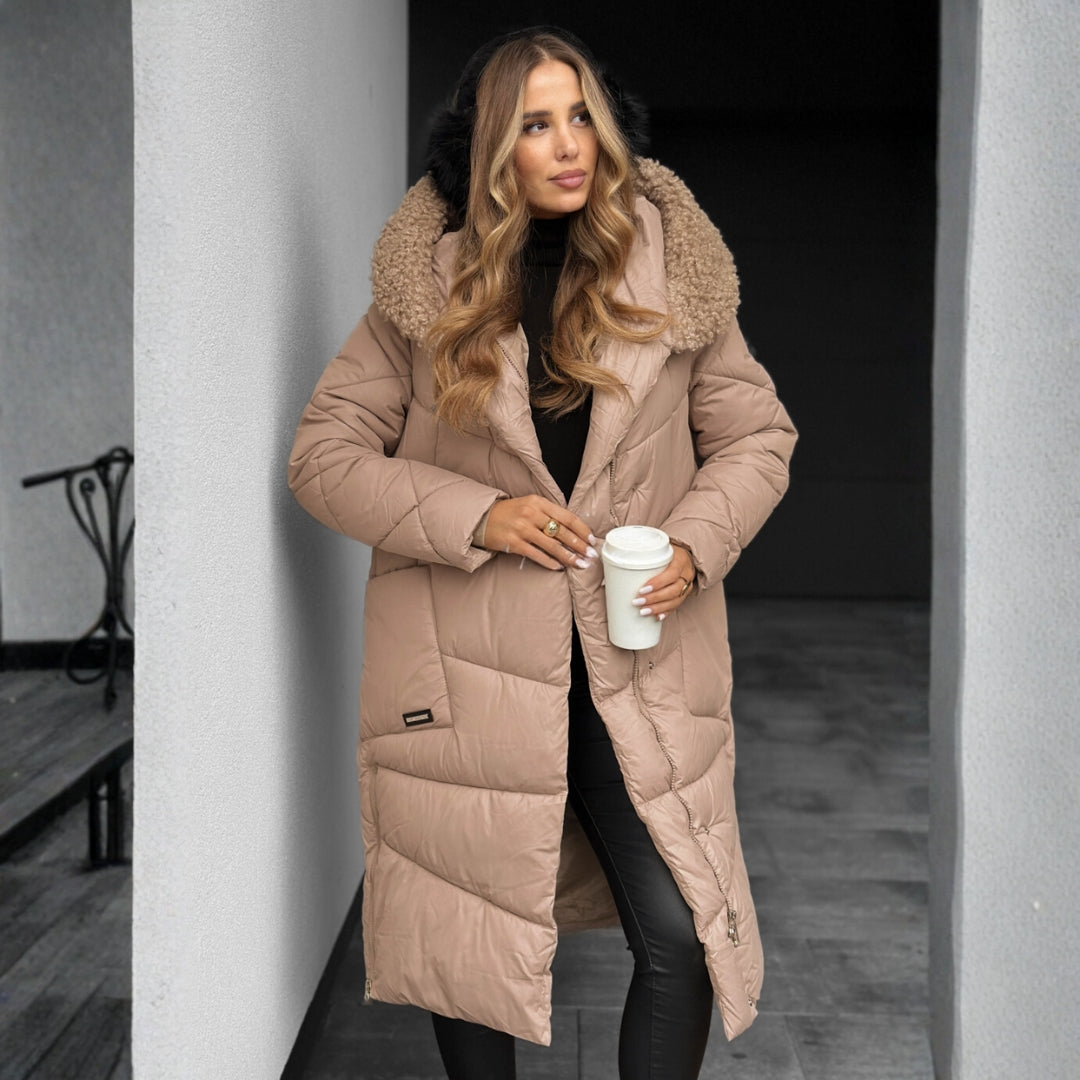AERIS LONDON™| NAOMI | Longline Insulated Winter Coat