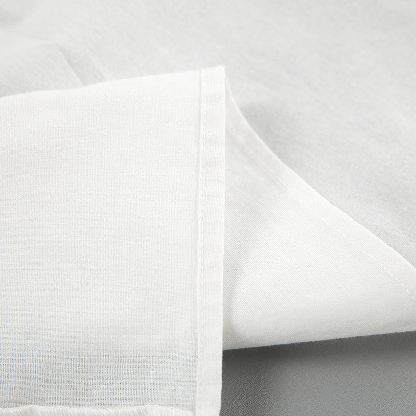 Alexandra - Ruffled Tie-Front Top &amp; Shorts Set