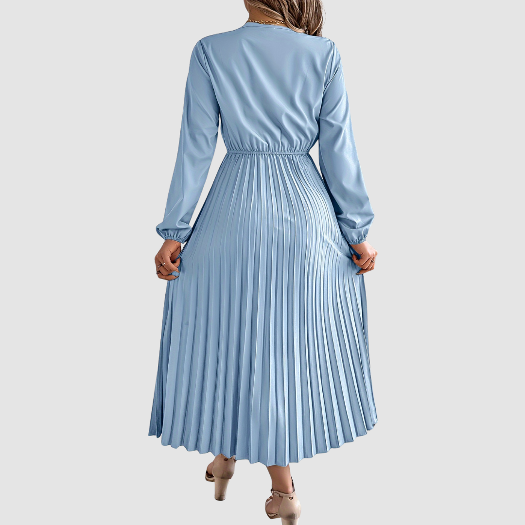 AERIS LONDON™| Rosalind Quinn | Lace V-Neck A-Line Dress