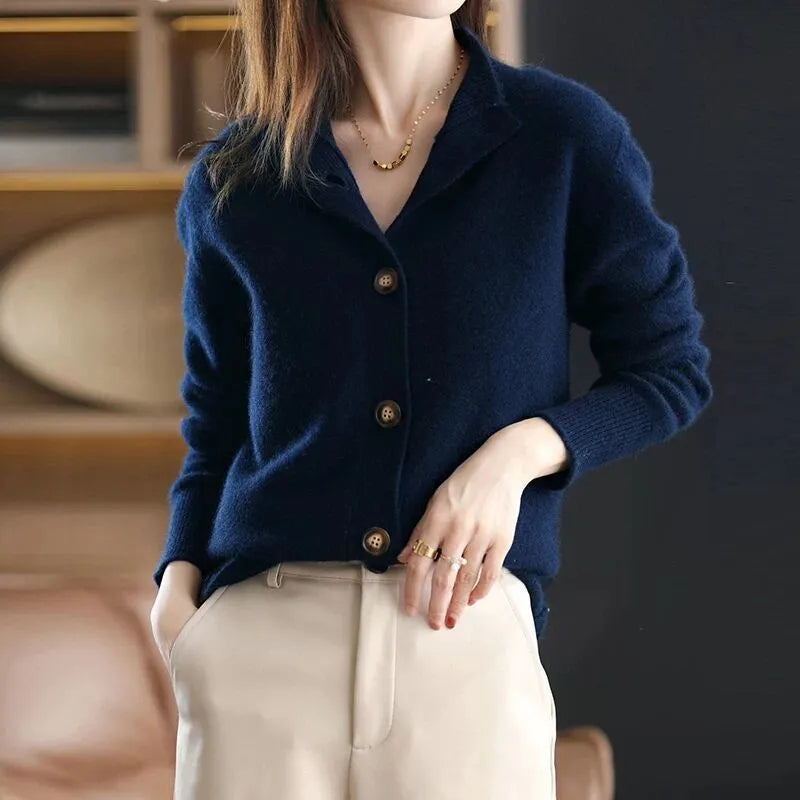 ELARA™ | Luxury Buttoned Sweater