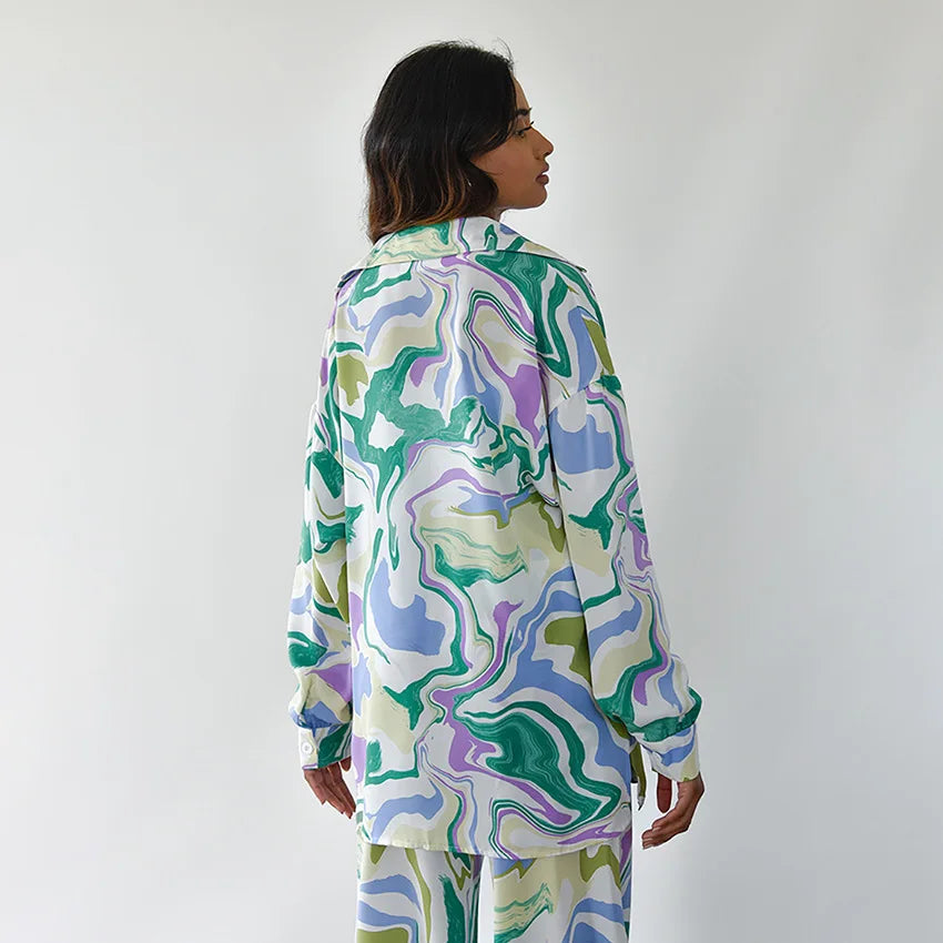 AERIS LONDON™| Zyra - Bold Swirl Print Set