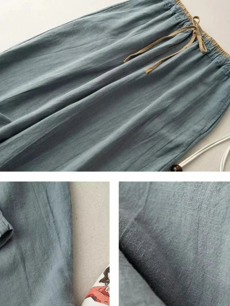 AERIS LONDON™| ISABELLA AURORA WIDE LEG PANT