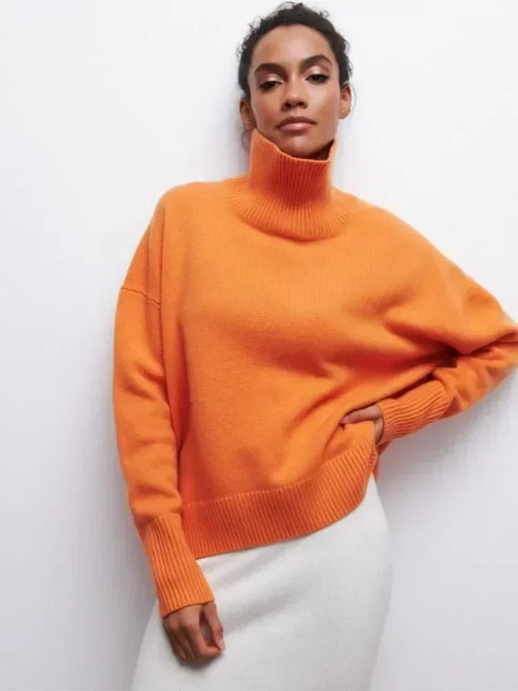 AERIS LONDON™| ALYSSA - Elegant Turtleneck Sweater