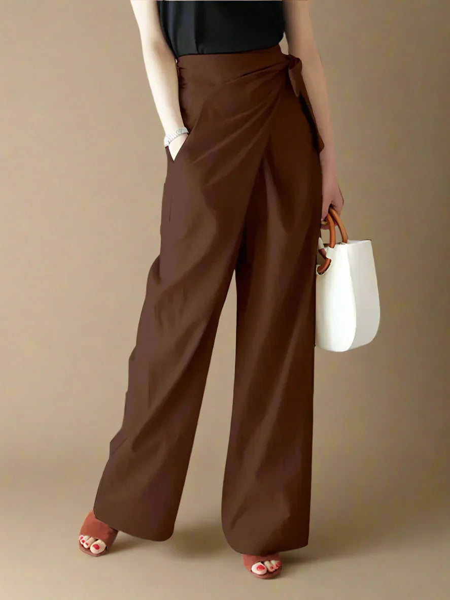 AERIS LONDON™| AMARA VIVIENNE DRAPED PANT
