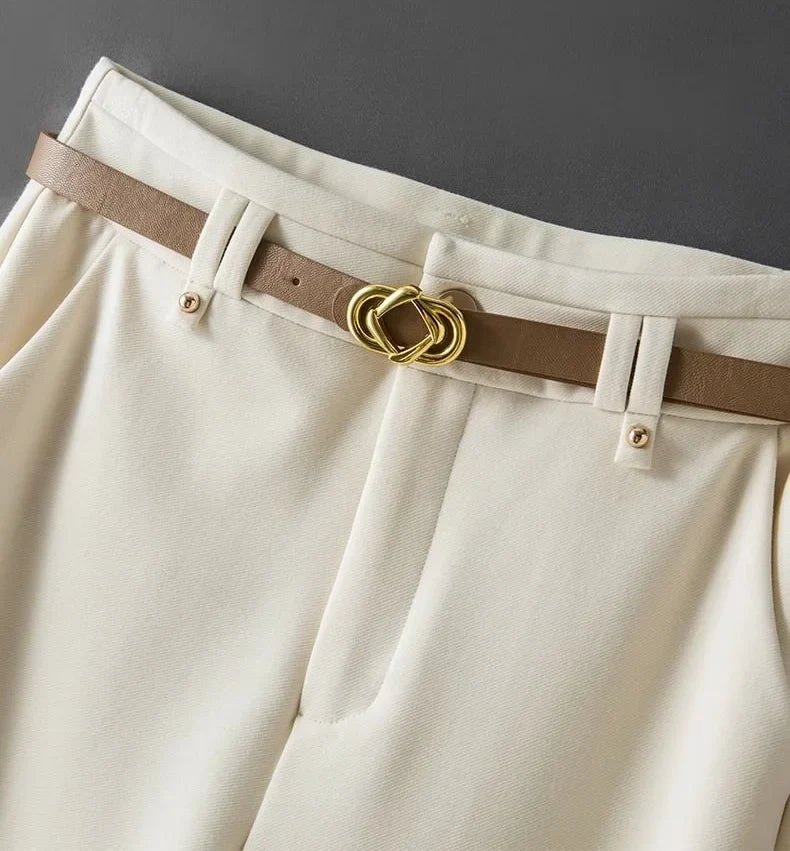 AERIS LONDON™| CAROLINA MONTAL STRAIGHT PANT