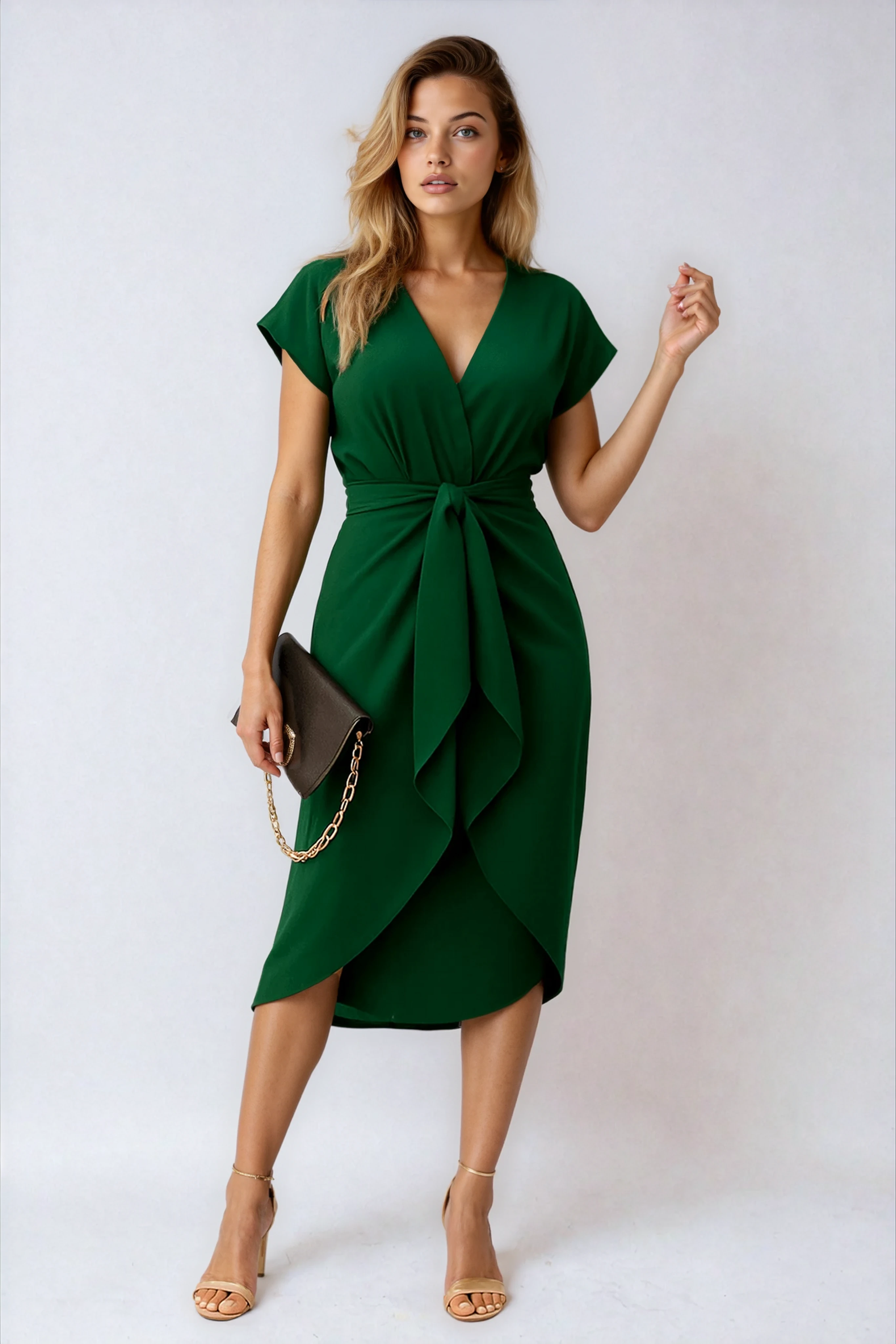 AERIS LONDON™| Serenya | Wrap Wedding Dress