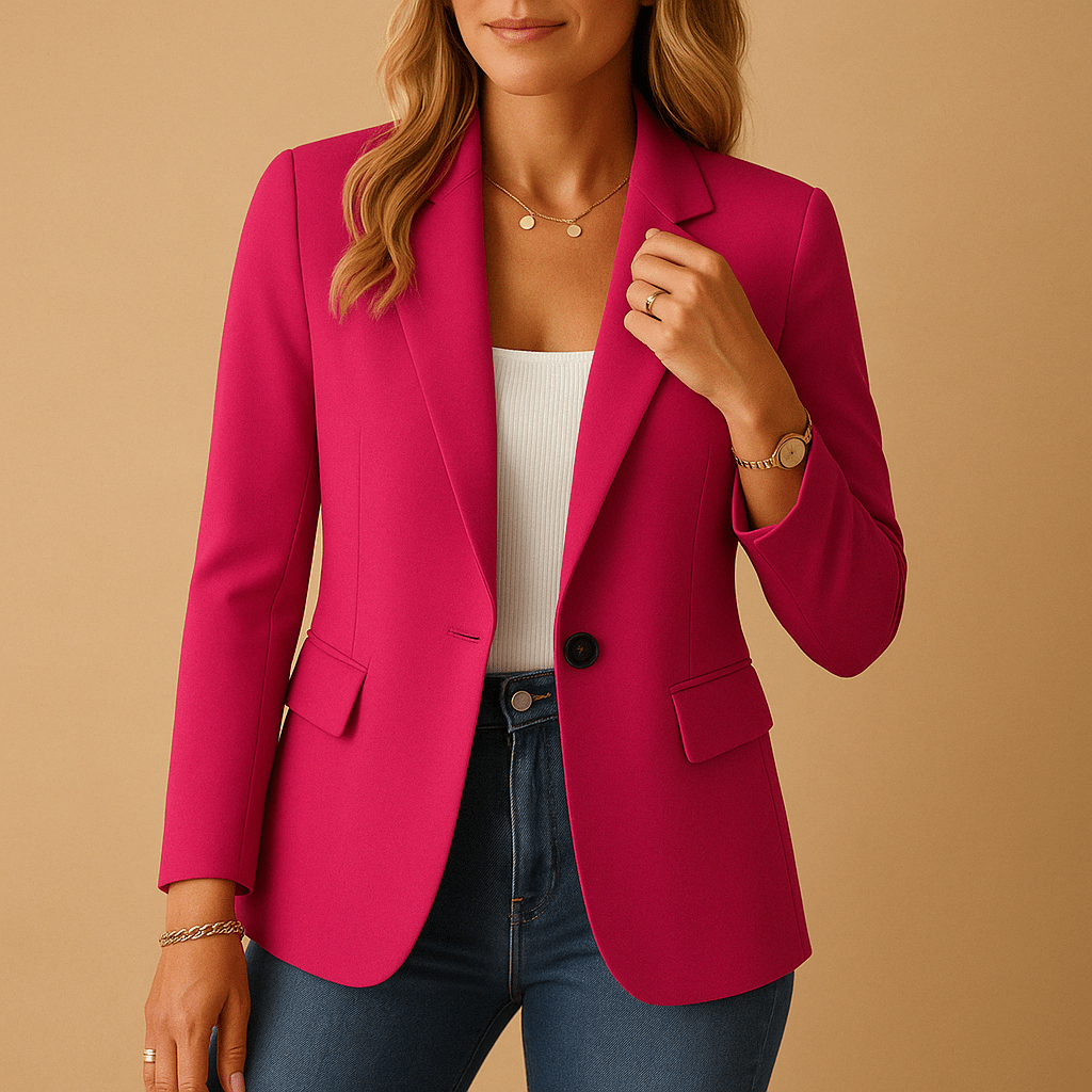 AERIS LONDON™| LENA | CUSTOM FIT STRETCH BLAZER