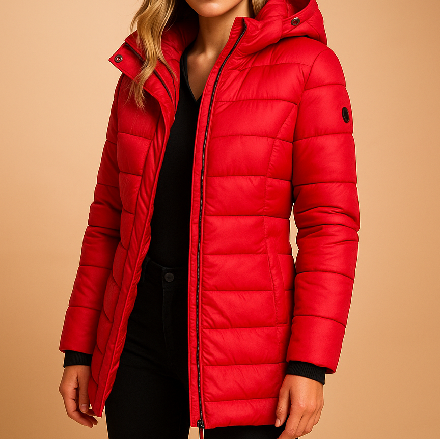 AERIS LONDON™| DAPHNE™ – Longline Puffer Jacket 