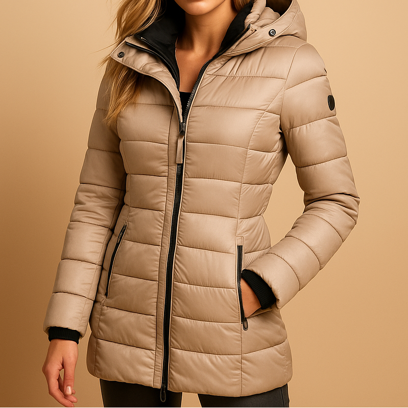 AERIS LONDON™| DAPHNE™ – Longline Puffer Jacket 