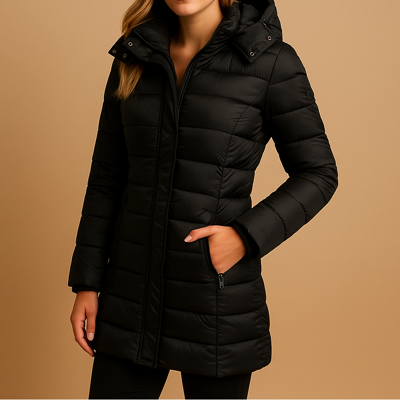 AERIS LONDON™| DAPHNE™ – Longline Puffer Jacket 