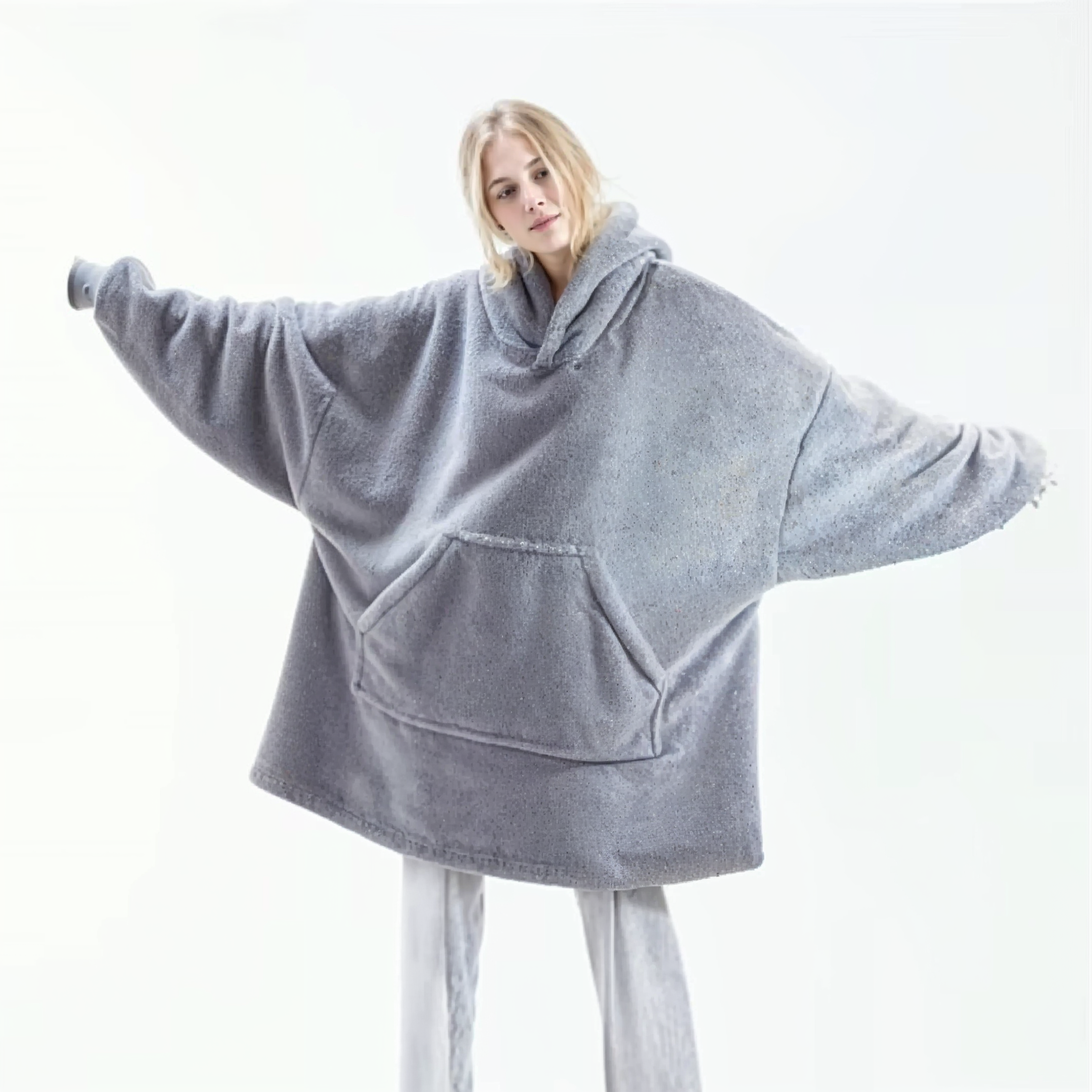 AERIS LONDON™| COZYCLOUD™ - Fleece-Lined Oversized Hoodie