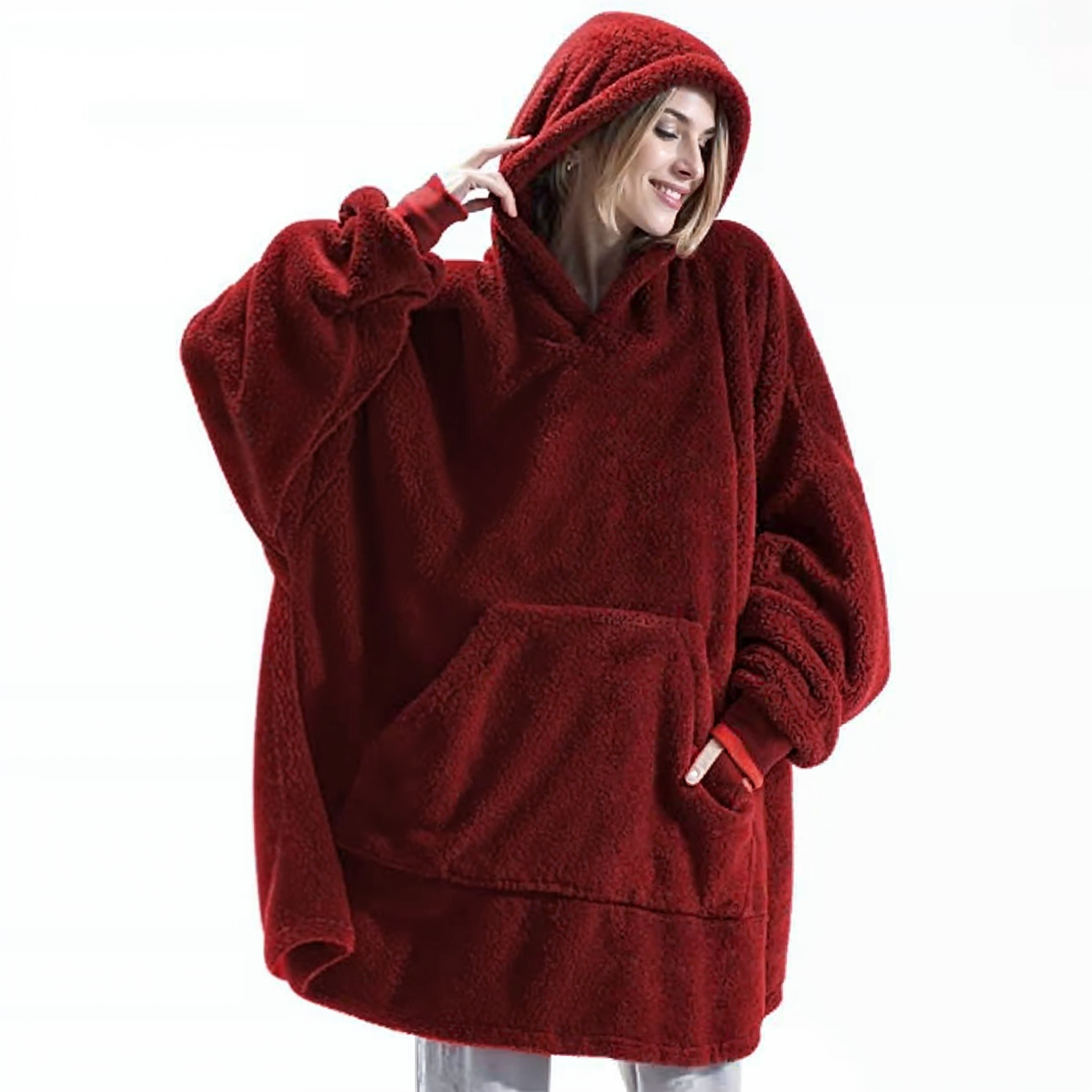 AERIS LONDON™| COZYCLOUD™ - Fleece-Lined Oversized Hoodie