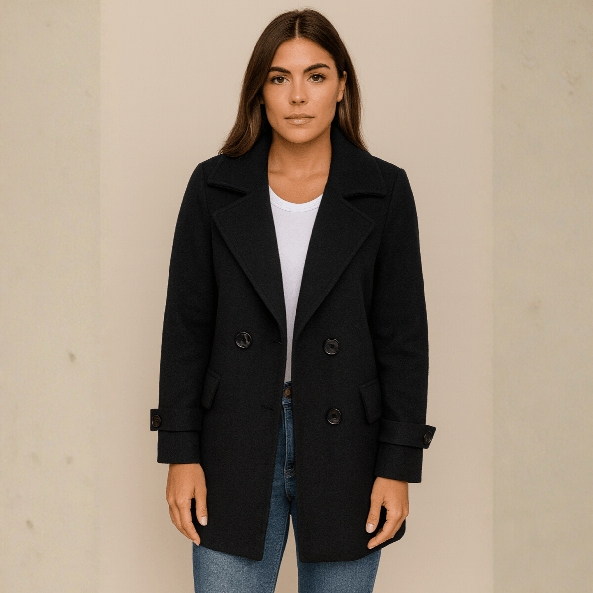 AERIS LONDON™| ROSALIE | Stylish Collared Jacket 